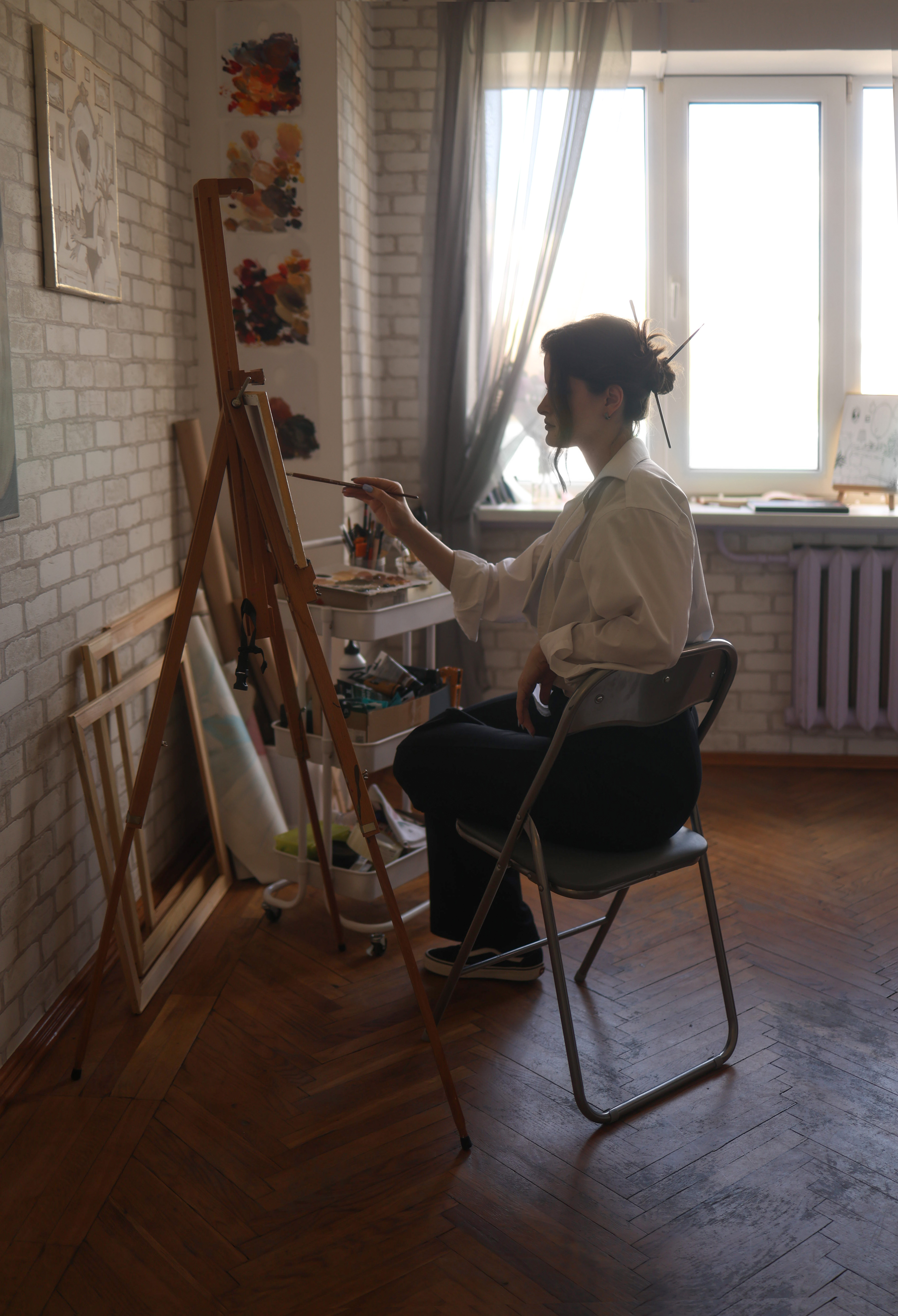 Portrait of Olha Vlasova, who works in the Artist style (Zhytomyr, Ukraine) Photo 1 of 3.