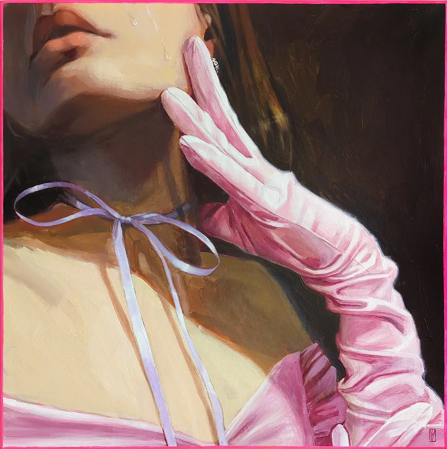 Image of Sensitivity #2 by Olha Vlasova, size: 80x60 cm, made of Acrylic on canvas, Painting medium