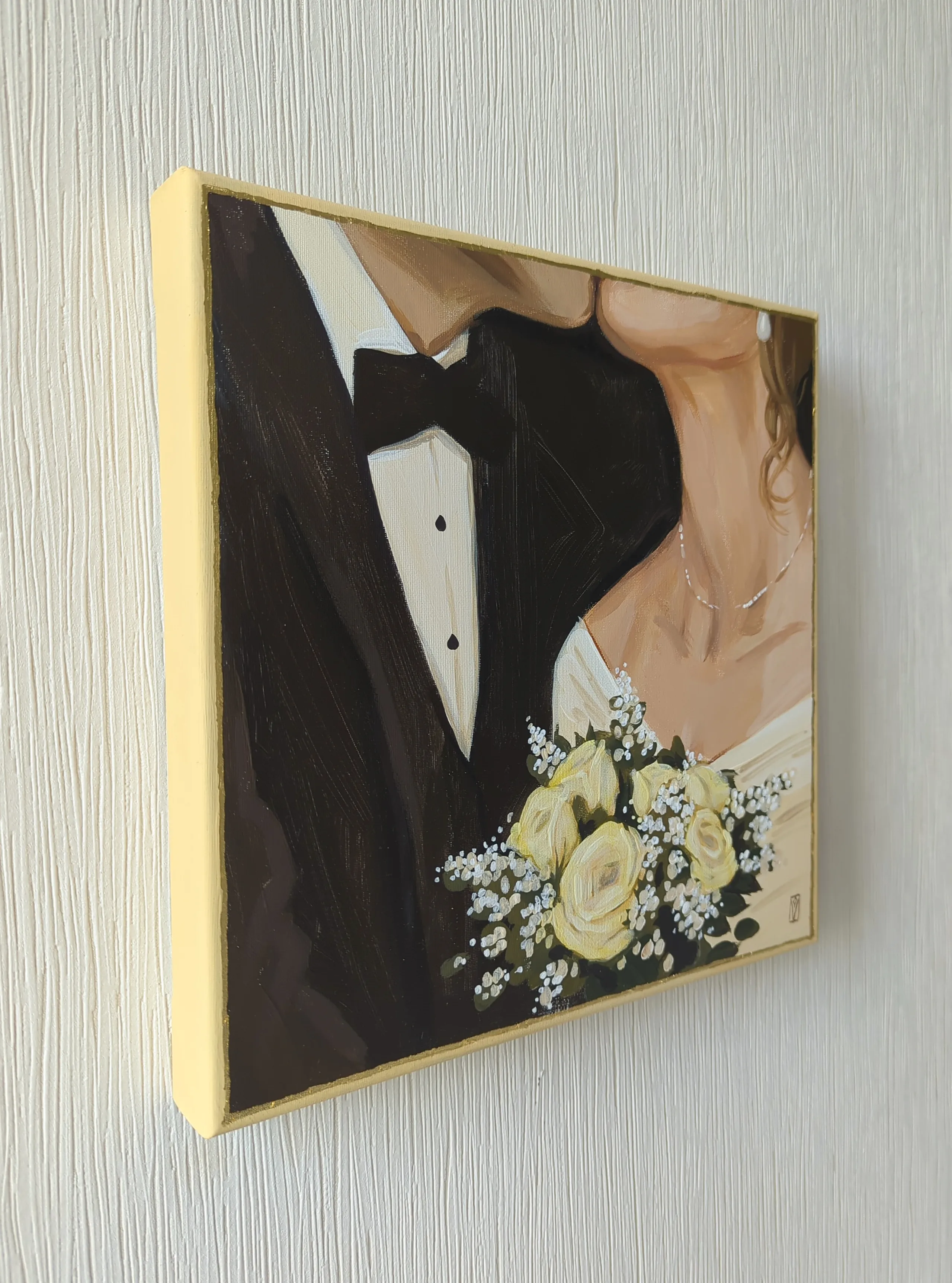 Image of Moments by Olha Vlasova, size: 30x30cm, made of Acrylic on canvas, from Zhytomyr, priced at €400 (≈ 20,700 грн) Photo 11 of 11.